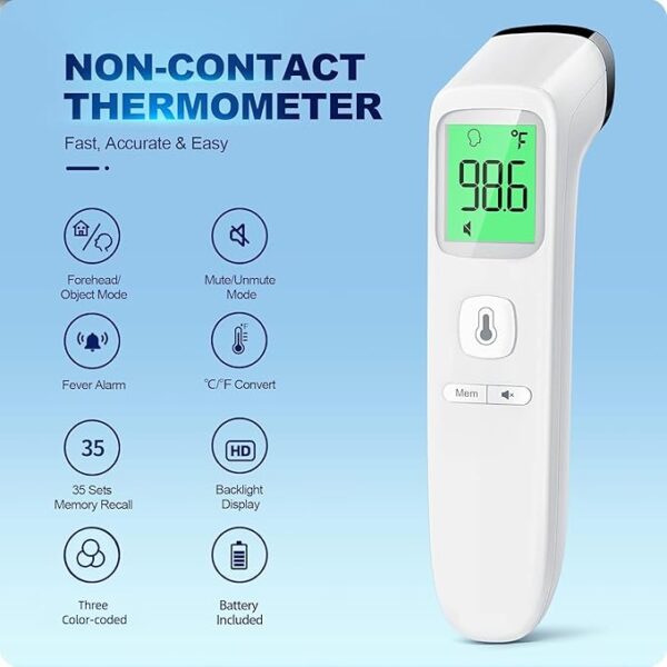 No-Touch Thermometer for Adults and Kids - Image 3