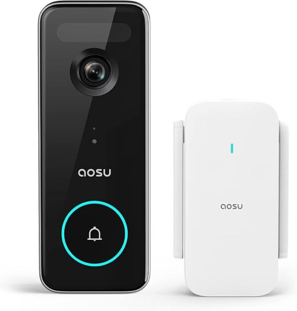 AOSU Doorbell Camera Wireless, 5MP Ultra HD