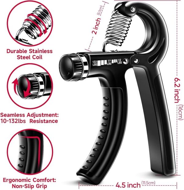 FitBeast Grip Strengthener Forearm Strengthene - Image 2