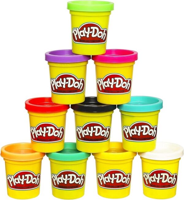 Play-Doh Bulk 10-Pack Case of Assorted Colors,