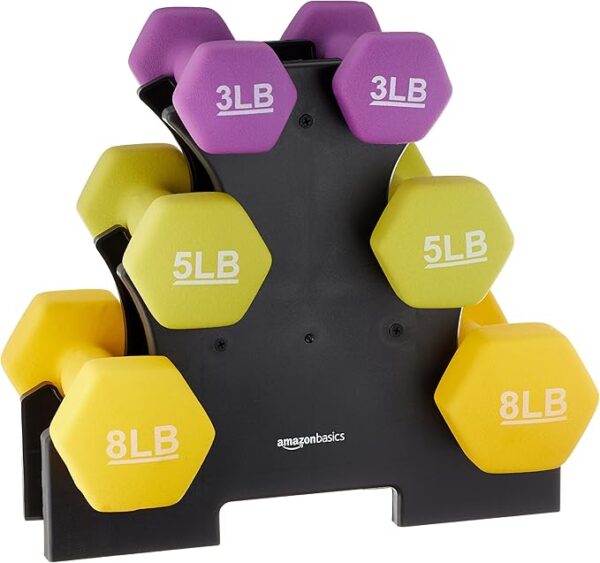 Basics Neoprene Dumbbell Hand Weights