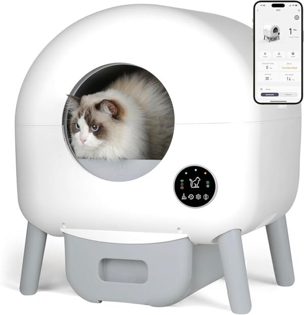 Self Cleaning Litter Box - Automatic Cat Litter Box self Cleaning,