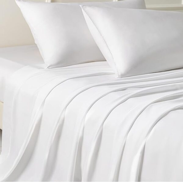 Sophia & William 100% Tencel Lyocell Queen Sheet Set - 4 Pieces, - Image 2