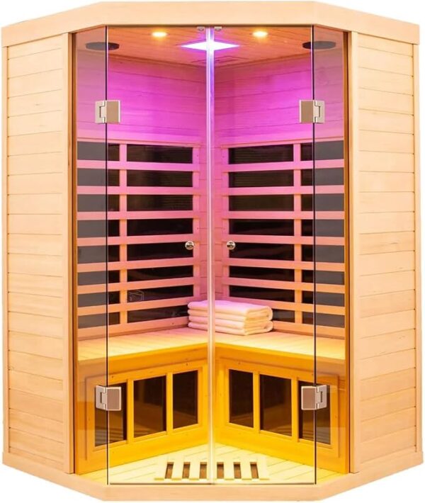 2-3 Person Low EMF FAR Infrared Sauna,