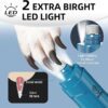 Dog Nail Grinder with 2 LED Light,3-Speed Rechargeable Dog Nail - Image 5