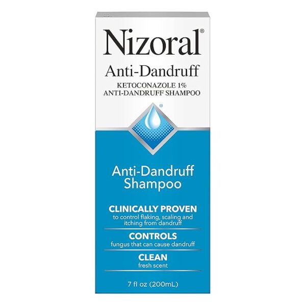 Nizoral Anti-Dandruff Shampoo with 1% Ketoconazole,