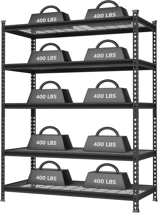 WORKPRO 5-Tier Metal Storage Shelving Unit,