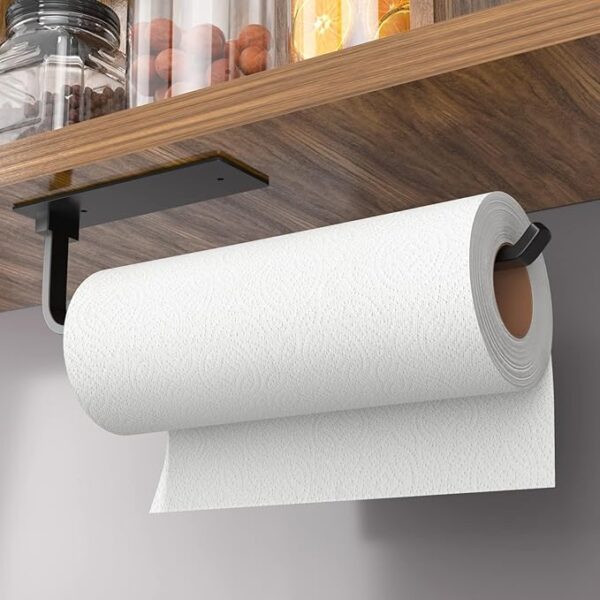 Paper Towel Holder - Self-Adhesive or Drilling,