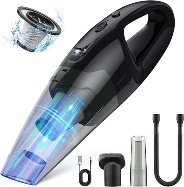 Handheld Vacuum Cordless Rechargeable,