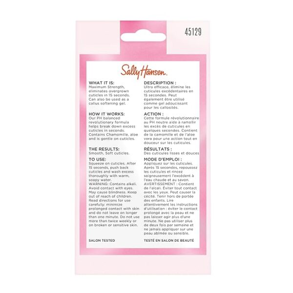 Sally Hansen Instant Cuticle Remover™, Nail Treatment, Fast Drying, - Image 6