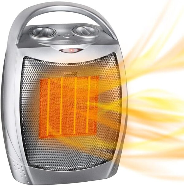 GiveBest Portable Electric Space Heater with Thermostat,