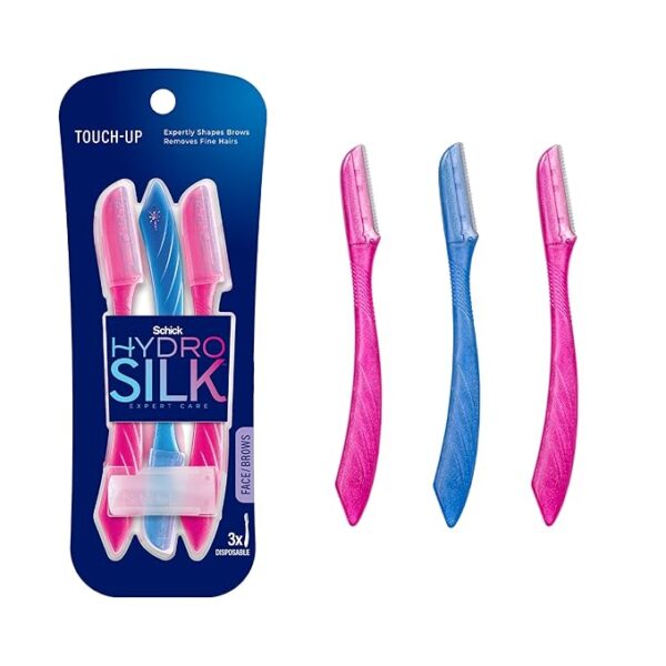 Schick Hydro Silk Touch-Up Dermaplaning Tool with Precision Cover