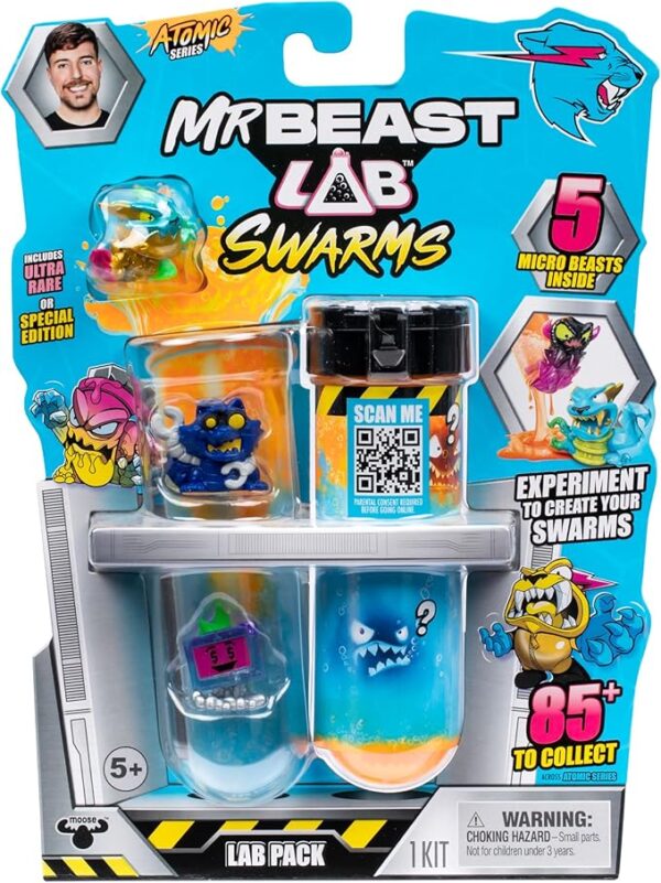 MrBeast Lab Swarms Series 2, Atomic Series Lab 5 Pack,