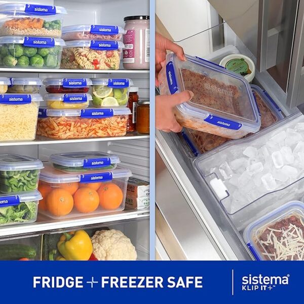 Sistema KLIP IT PLUS Leakproof Food Storage Containers - Image 4