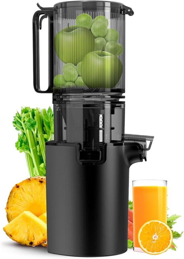 save 5% Cold Press Juicer, 5.4" Wide Feed Chute