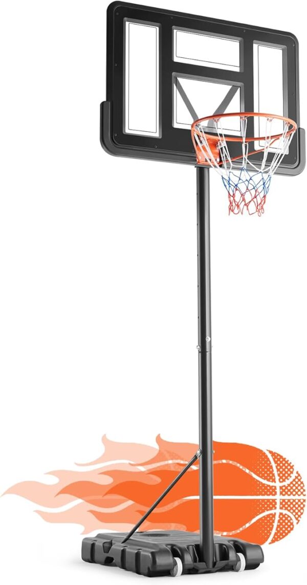 Adjustable Height Portable Basketball