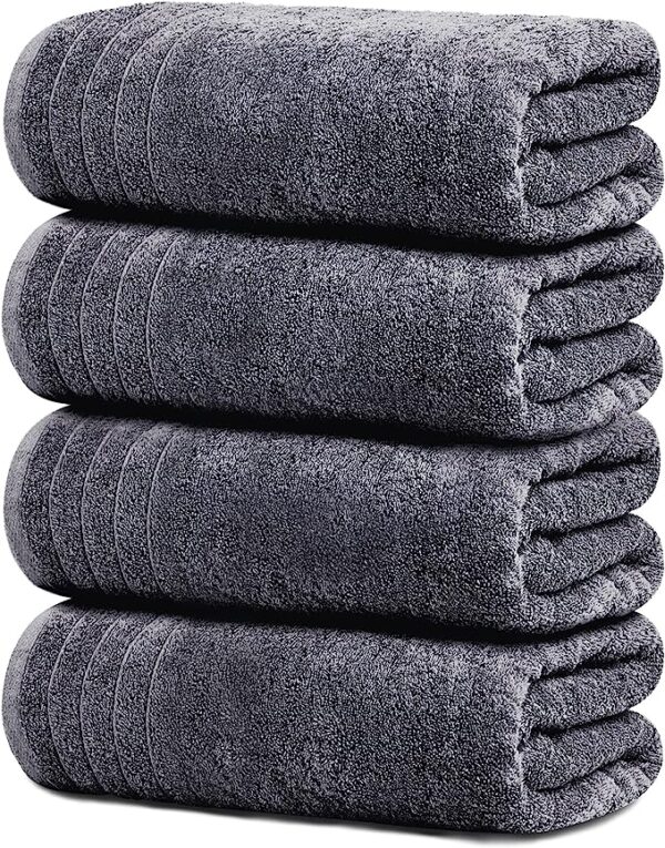 Tens Towels Pack of 4 Extra Large Bath Towels