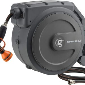 Giraffe Tools Retractable Garden Hose Reel